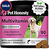 Pet Honesty Multivitamin Max Strength Soft Chews for Dogs