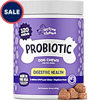 Active Chews Duck Flavor Probiotic Chews for Dogs