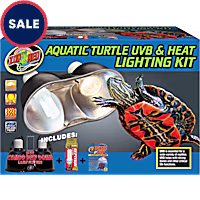 Zoo Med Aquatic Turtle UVB & Heat Lighting Kit