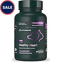 VetriScience Coenzyme Q10 10Mg Capsules Heart Supplement for Cats & Dogs