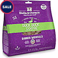 Stella & Chewy's Freeze-Dried Raw Dinner Morsels Protein Rich Duck Duck Goose Recipe Dry Cat Food