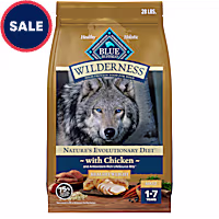 Blue Buffalo Wilderness Natural High-Protein Healthy Weight Chicken Recipe Dry Food for Adult Dogs