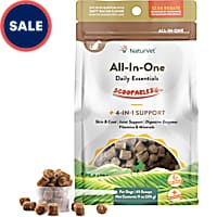NaturVet Scoopables All-In-One 4-in-1 Support For Dogs Chews
