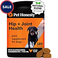 Pet Honesty Hip + Joint Health Chicken Soft Chews for Dogs