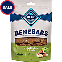 Blue Buffalo BeneBars USA Chicken & Apple Digestive Support Dog Treats