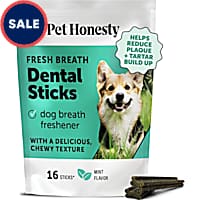 Pet Honesty Dental Health Mint Flavor Sticks for Dogs