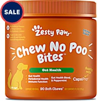 Zesty Paws Chicken Chew No Poo Bites Soft Chews for Dogs