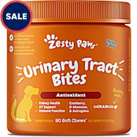 Zesty Paws Chicken Cranberry Bites Soft Chews for Dogs
