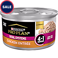 Purina Pro Plan Specialized Vital Systems Chicken Entree in Gravy 4-in-1 Support Wet Cat Food