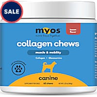 MYOS Muscle & Mobility Glucosamine & Collagen Chew for Dogs