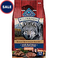 Blue Buffalo Wilderness High-Protein Red Meat & Grains Rocky Mountain Recipe Dry Food for Large Breed Adult Dogs
