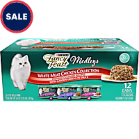 Purina Fancy Feast Medleys White Meat Chicken in Sauce Collection Wet Cat Food Variety Pack