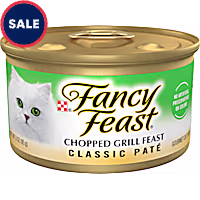 Fancy Feast Chopped Grill Feast Classic Wet Cat Food Pate