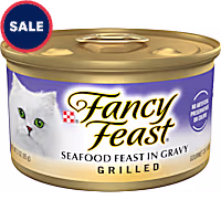 Fancy Feast Grilled Seafood Feast in Wet Cat Food Gravy