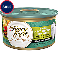 Fancy Feast Medleys White Meat Chicken Primavera With Tomatoes, Carrots and Spinach in a Silky Broth Wet Cat Food