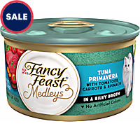 Fancy Feast Medleys Tuna Primavera With Tomatoes, Carrots and Spinach in a Silky Broth Wet Cat Food
