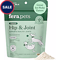 Fera Pets Goat Milk Meal Topper - Hip & Joint Support for Dogs & Cats