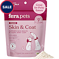 Fera Pets Goat Milk Meal Topper - Skin & Coat Support for Dogs & Cats