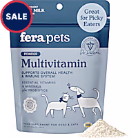 Fera Pets Goat Milk Meal Topper - Multivitamin for Dogs & Cats