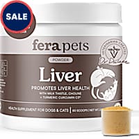Fera Pets Liver Support Chicken Bone Broth Flavor for Dogs & Cats