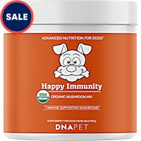 Codeage DNA PET Immune Support Mix Happy Immunity USDA Certified Organic Mushroom Powder for Dogs