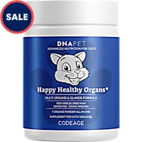 Codeage DNA PET  Multi Organ Powder, Vitamins Happy Healthy Organs & Glands Supplement for Cats