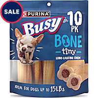 Purina Busy Tiny Bone Adult Toy Breed Dog Chew Bone Treats