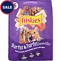 Friskies Surfin' & Turfin' Favorites Dry Cat Food
