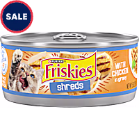 Friskies Shreds With Chicken in Wet Cat Food Gravy