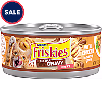 Friskies Chunky With Chicken Savory Extra Gravy Wet Cat Food