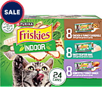 Friskies Indoor Wet Cat Food Variety Pack