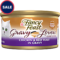 Fancy Feast Gravy Lovers Chicken and Beef Feast Grilled Gourmet in Wet Cat Food Gravy