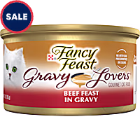 Fancy Feast Gravy Lovers Beef Feast Grilled Gourmet in Wet Cat Food Gravy