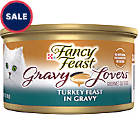 Fancy Feast Gravy Lovers Turkey Feast Grilled Gourmet in Wet Cat Food Gravy