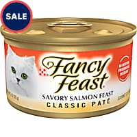 Fancy Feast Salmon Feast Classic Grain Free Wet Cat Food Pate