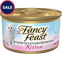 Purina Fancy Feast Tender Ocean Whitefish Feast Wet Kitten Food
