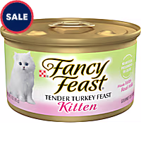 Fancy Feast Tender Turkey Pate Wet Kitten Food