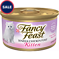 Fancy Feast Grain Free Tender Chicken Pate Wet Kitten Food