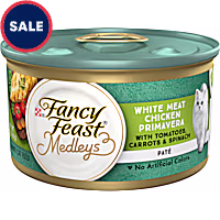 Fancy Feast Medleys White Meat Chicken Primavera With Garden Veggies Pate Wet Cat Food