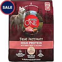 Purina ONE True Instinct High Protein Formula With Real Beef and Salmon Dry Dog Food