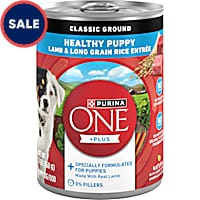 Purina ONE Healthy Puppy Plus Classic Ground Lamb and Long Grain Rice Entree Wet Puppy Food