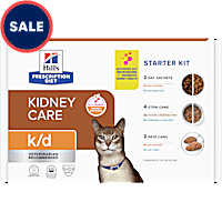 Hill's Prescription Diet k/d Kidney Care Starter Kit Variety Pack Cat Food