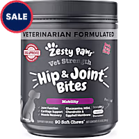 Zesty Paws Vet Strength Beef and Bacon Hip & Joint Bites for Dogs