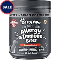 Zesty Paws Vet Strength Smoked Cheese Allergy & Immune Bites for Dogs