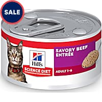 Hill's Science Diet Adult Savory Beef Entree Canned Cat Food