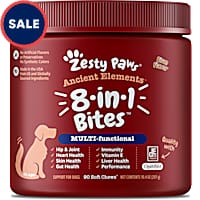 Zesty Paws Bison Ancient Elements 8-in-1 Bites for Dogs