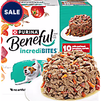 Purina Beneful IncrediBites With Real Beef, Chicken or Salmon Small Breed Wet Dog Food Variety Pack