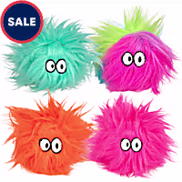 SmartyKat Lil' Furballz Plush Catnip Ball Cat Toy