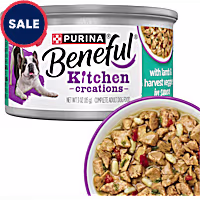 Purina Beneful Medleys Mediterranean Style with Real Lamb, Tomatoes, Brown Rice, and Spinach in Gravy Wet Dog Food