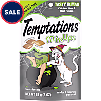 Temptations Seasonal Halloween Tasty Human Chicken, Liver, Beef Flavors Mixups Crunchy and Soft Cat Treats